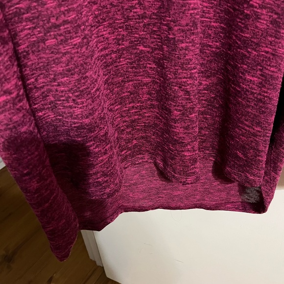 3X 22/24 Faded Glory Fuchsia sweater - Picture 9 of 10